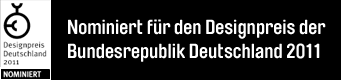 tube ist nominiert für den Designpreis der Bundesrepublik Deutschland 2011