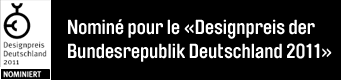 tube est nominé pour le Designpreis der Bundesrepublik Deutschland 2011